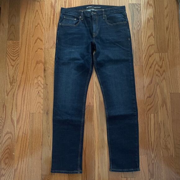 Old Navy Slim Straight Denim Jeans Mens 34x34* Blue Casual Basic Minimalist - Picture 1 of 9
